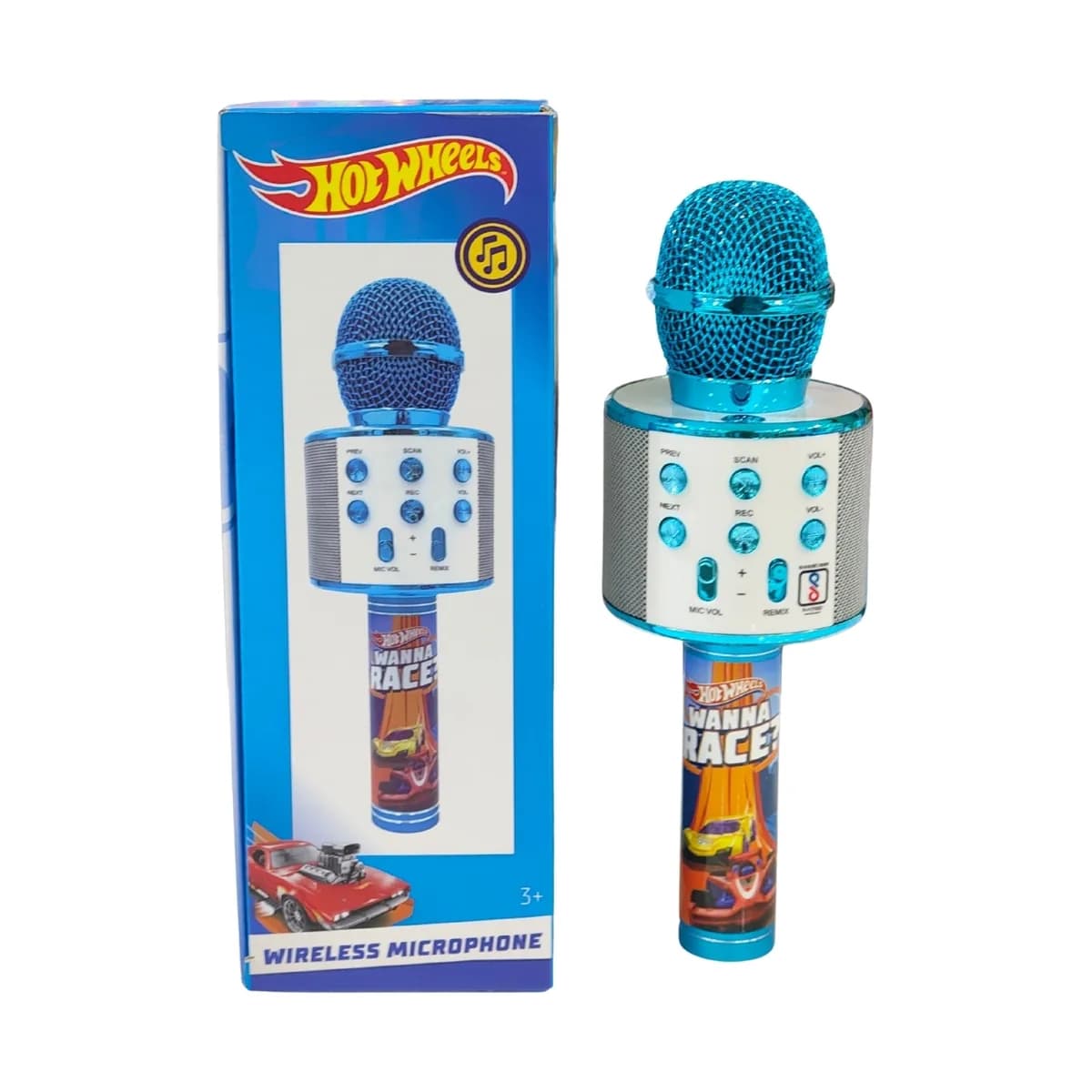 Hot Wheels Wireless Karaoke Microphone