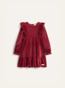 Kids Velvet Bloom Dress