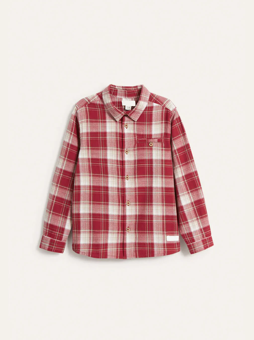 Kids' Red/White Checked Shirt