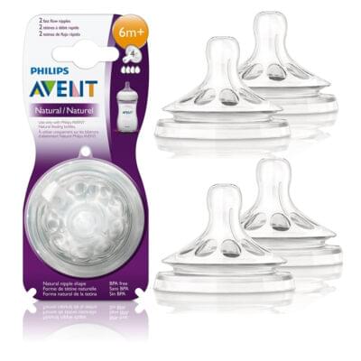 Avent Baby Bottle Nipple – Anti-Colic, Soft & Natural Latch